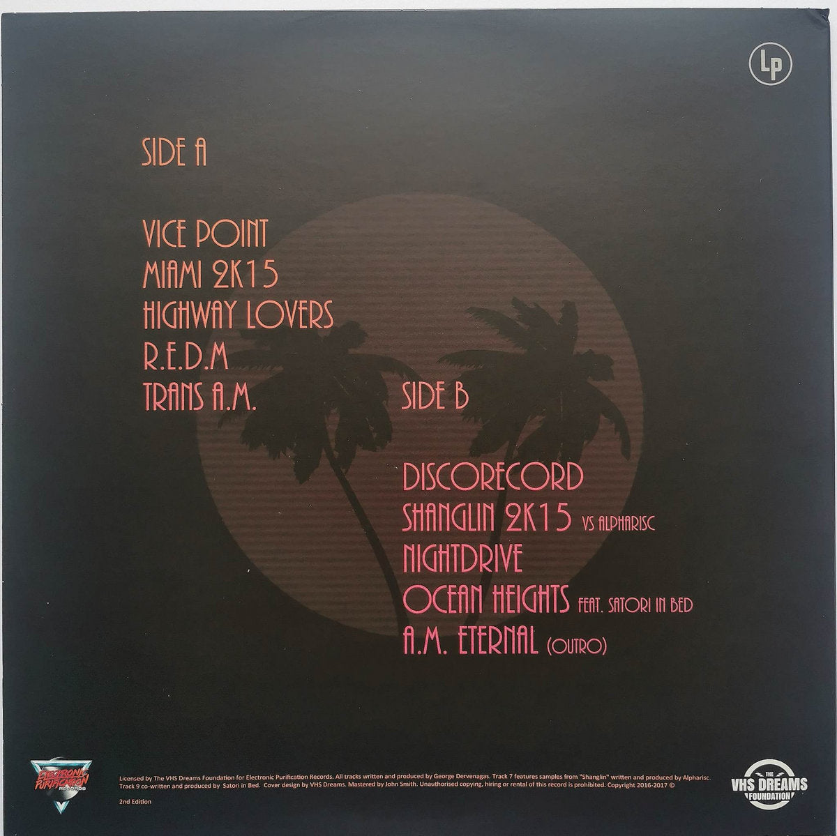 "TRANS AM" Picture Disk - Edition 2017
