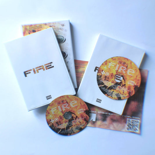 "FIRE" CD in DVD Cases with Booklet